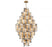 Veneto, 52 Light Grand Chandelier, Aged Brass | 12203-022