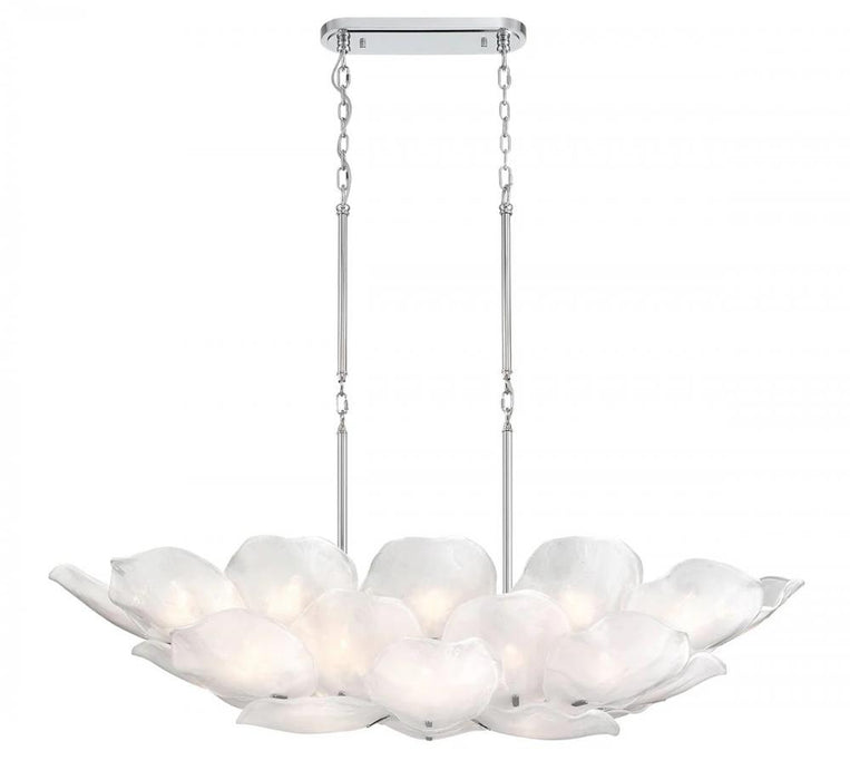 Corato, 26 Light Island Chandelier, Chrome | 12204-01