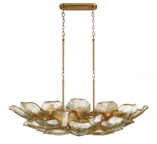 Corato, 26 Light Island Chandelier, Brushed Brass | 12204-037
