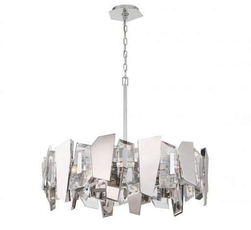 Castellana , 8 Light Chandelier , Chrome , Clear Crystal | 12215-01