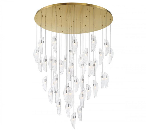 Sorrento, 45 Light Led Grand Chandelier, Clear, Gold Canopy | 12219-017-07