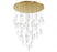 Sorrento, 45 Light Led Grand Chandelier, Clear, Gold Canopy | 12219-017-07