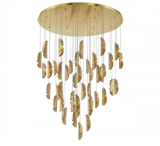 Sorrento, 45 Light Led Grand Chandelier, Copper, Gold Canopy | 12219-020-07