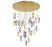 Sorrento, 45 Light Led Grand Chandelier, Mixed, Gold Canopy | 12219-023-07