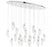Sorrento, 22 Light Oval Led Chandelier, Clear,chrome Canopy | 12220-017-01