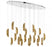 Sorrento, 22 Light Oval Led Chandelier, Copper,chrome Canopy | 12220-020-01
