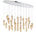 Sorrento, 28 Light Oval Led Chandelier, Amber,chrome Canopy | 12221-018-01