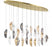 Sorrento, 28 Light Oval Led Chandelier, Mixed, Gold Canopy | 12221-023-07