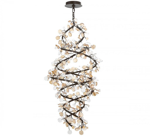 Pisa, 40 Light Led Grand Chandelier, Black With Gold Accent | 12224-043