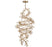 Pisa 40 Light Led Grand Chandelier Antique Gold | 12224-057