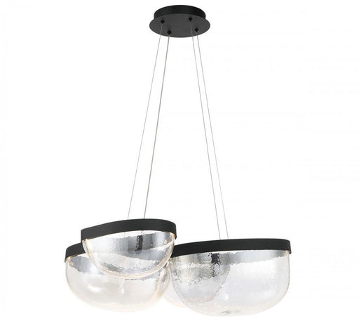 Aveah, 4 Light Led Chandelier, Sand Black | 12236-08