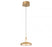 Mantova, 1 Light Led Pendant, Painted Antique Brass | 12252-030