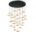 Mantova, 31 Light Round Led Chandelier, Matte Black | 12256-02