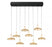 Mantova, 8 Light Rectangular Led Chandelier, Matte Black | 12258-02