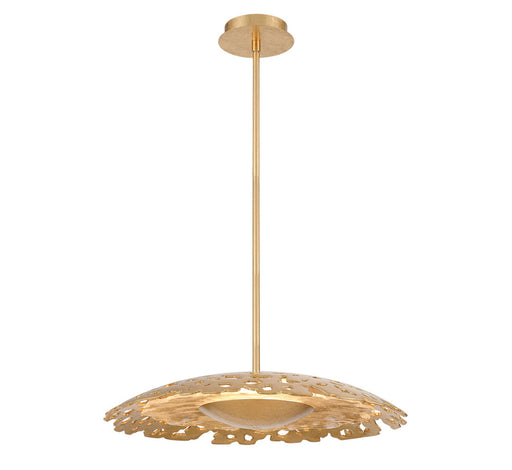 Lipari 25" Led Chandelier Gold Leaf | 12319-028