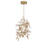 Pisa 7 Light Led Pendant Antique Gold | 12325-057