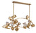 Sorano 19 Light Led Chandelier Brushed Brass | 12331-037
