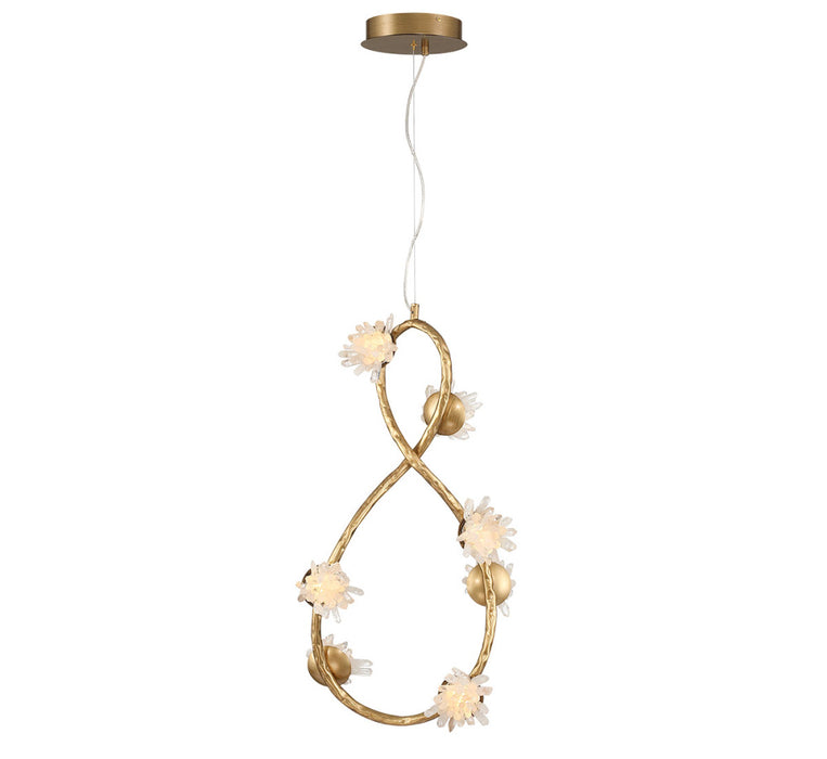 Philia 7 Light Led Chandelier Antique Bronze | 12332-061