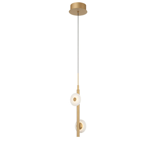 Etna 2 Light Led Pendant Painted Antique Brass | 12358-030