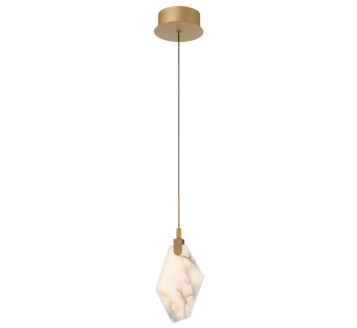Kosmos 1 Light Led Pendant Painted Antique Brass | 12380-030
