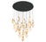 Kosmos 31 Light Round Led Chandelier Matte Black | 12385-02