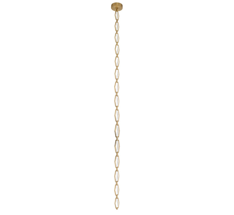 Rimini 15 Light Led Chandelier Aged Brass | 12395-022