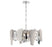 Castellana 4 Light Convertible Ceiling Mount/ Pendant Chrome Clear Crystal | 12405-01