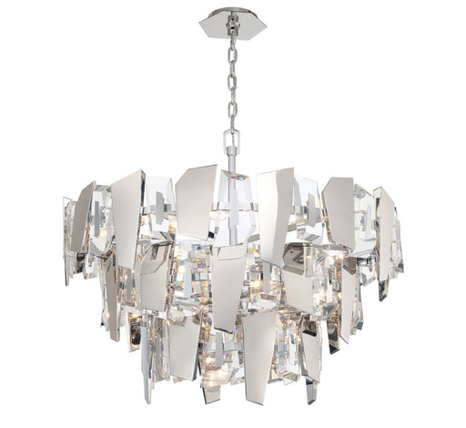 Castellana 3 Tier 24 Light Grand Chandelier Chrome Clear Crystal | 12406-01
