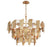 Castellana 3 Tier 24 Light Grand Chandelier Brushed Brass Clear Crystal | 12406-037