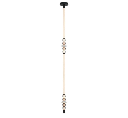 Alcamo 62" Led Chandelier Matte Black | 12414-02