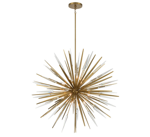 Pragma 14 Light Chandelier Soft Brass | 12432-05