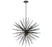 Pragma 14 Light Chandelier,metallic Black | 12432-06