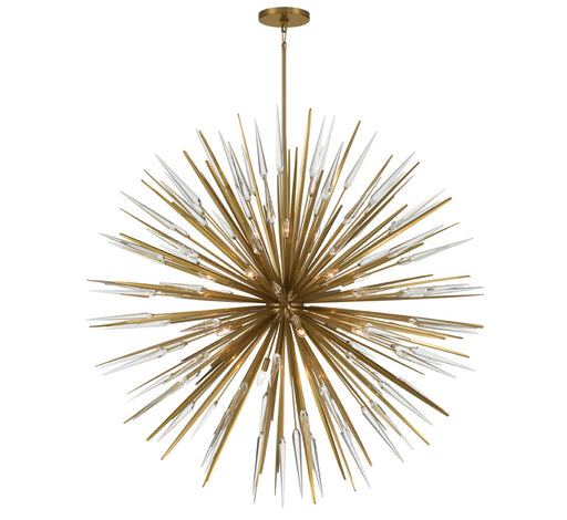 Pragma 18 Light Chandelier Soft Brass | 12433-05