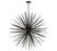 Pragma 18 Light Chandelier Metallic Black | 12433-06