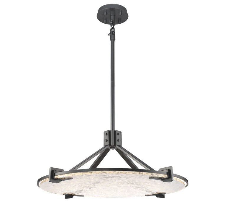 Raffinato Led Grand Chandelier Brushed Gunmetal | 12435-032