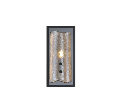 Sorrento 1 Light Led Wall Mount Amber Black Canopy | 12436-018-02