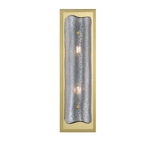 Sorrento 2 Light Led Wall Mount Smoke Gold Canopy | 12437-019-07