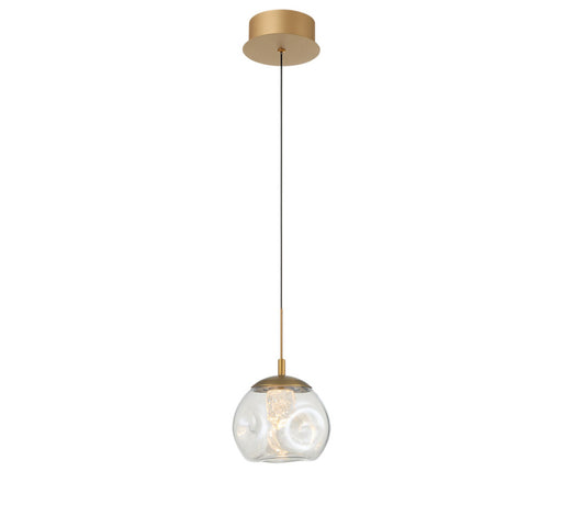 Camerino 1 Light Led Pendant Painted Antique Brass | 12438-030