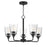 Hudson-single-tier Chandelier | 12875CLBK