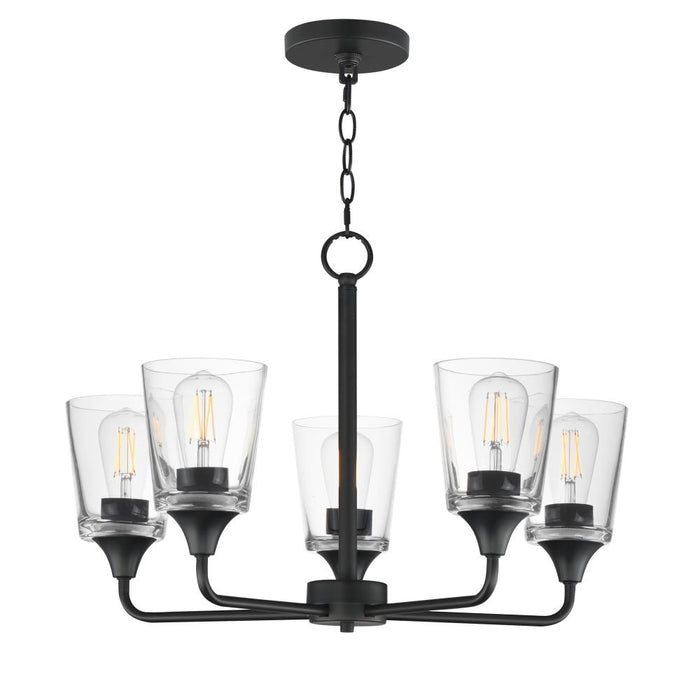 Hudson-single-tier Chandelier | 12875CLBK
