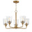 Hudson-single-tier Chandelier | 12875CLNAB