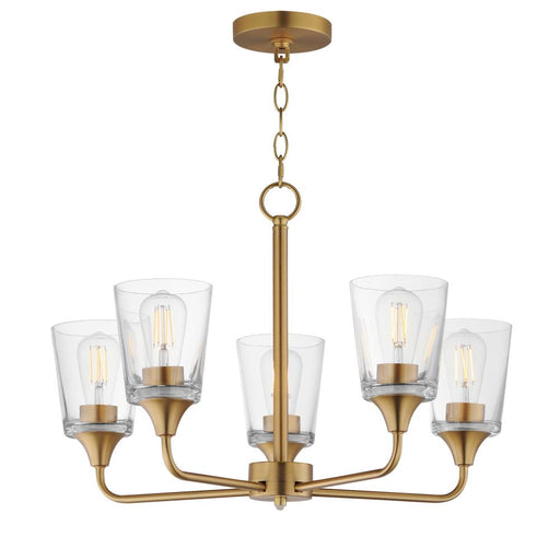 Hudson-single-tier Chandelier | 12875CLNAB