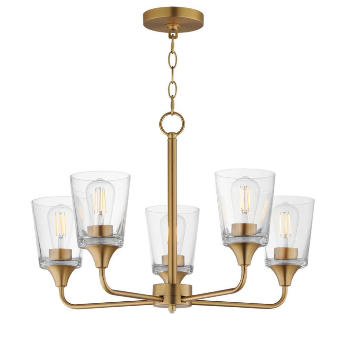Hudson-single-tier Chandelier | 12875CLNAB