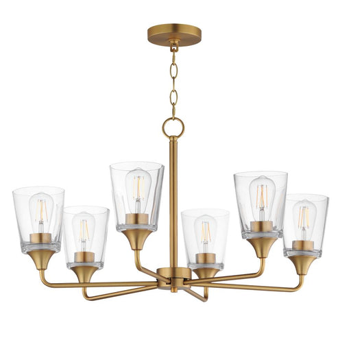 Hudson-single-tier Chandelier | 12876CLNAB