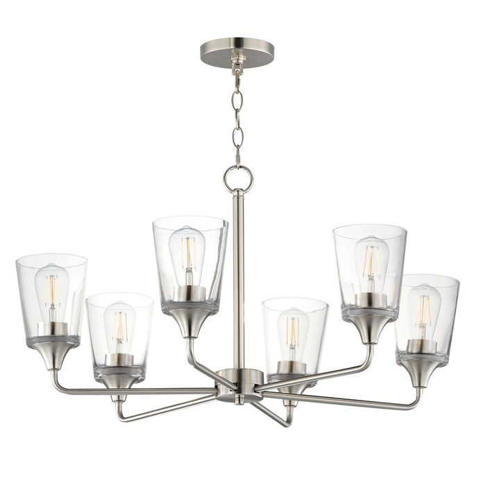 Hudson-single-tier Chandelier | 12876CLSN