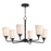 Hudson-single-tier Chandelier | 12876SWBK
