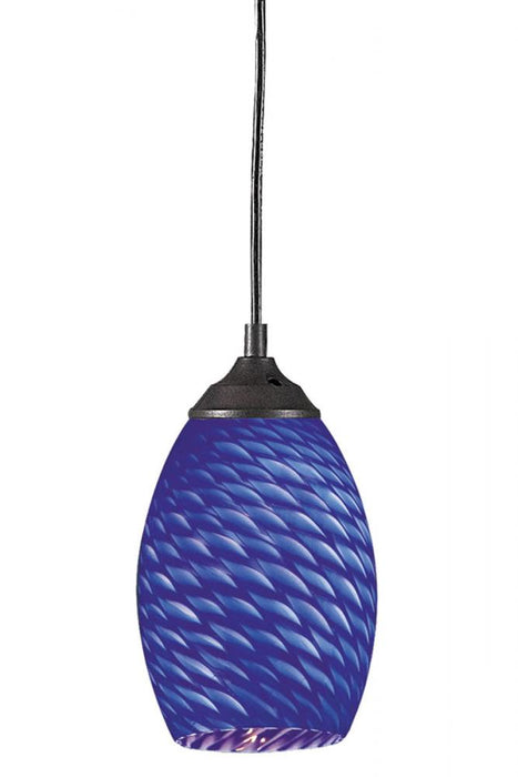 1 Light Pendant | 131-BLUE