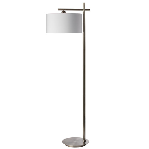 1lt Floor Lamp, Satin Chrome Finish | 131F-SC