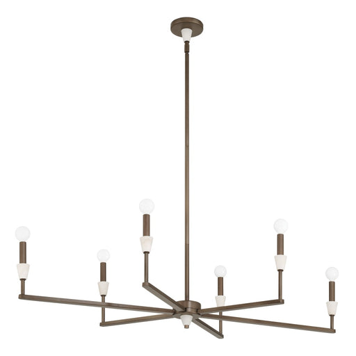 6 Light Linear Chandelier / Lustre Lineair 6 Light | 207365A