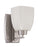 Craftmade Bridwell 1 Light Wall Sconce in Brushed Polished Nickel